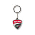 Portachiavi gommato con badge Ducati Corse, Brand, SKU o936000178, Immagine 0